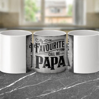 Grappige Mok voor Papa - Vaderdag & Verjaardagscad