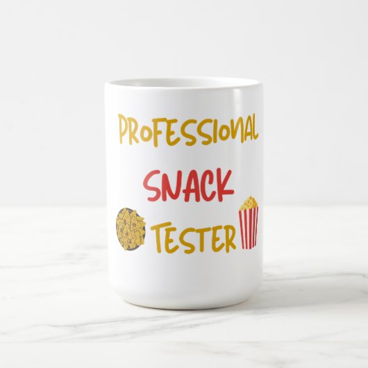 Grappige mok voor snackliefhebbers Professionele S (Center)