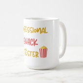 Grappige mok voor snackliefhebbers Professionele S (Voorkant rechts)