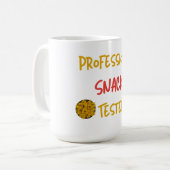 Grappige mok voor snackliefhebbers Professionele S (Voorkant links)
