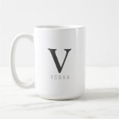 Grappige mok wodka trendy (Links)