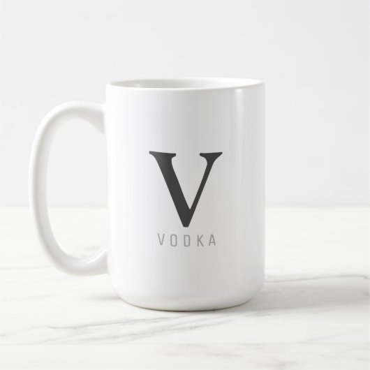 Grappige mok wodka trendy (Links)