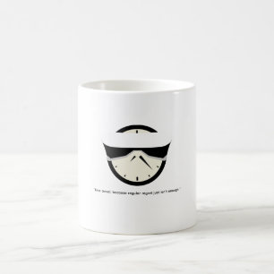 grappige mokken over tijdreizen, koffie humor