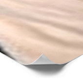 Grappige Mona Lisa doet huidverzorging dragen een  Poster (Hoek)