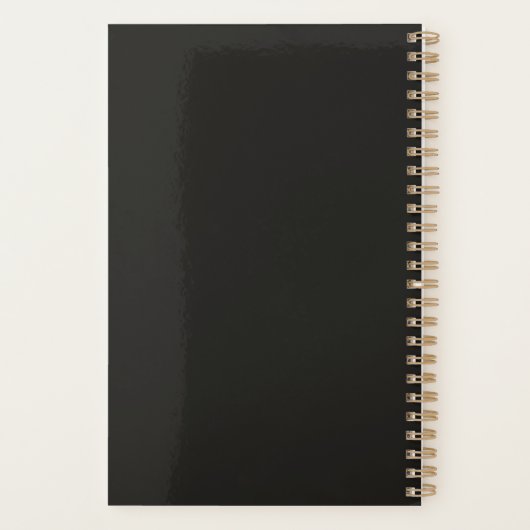 Grappige Mona Lisa Planner (Achterkant)