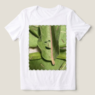 Grappige Monarch Butterfly Caterpillar Tri-Blend Shirt