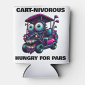 Grappige Monster Golf Cart Gift Sport Fans Blikjeskoeler (Voorkant)