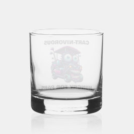 Grappige Monster Golf Cart Gift Sport Fans Whisky Glas