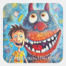 Grappige Monster Hond: Ghoulish Growling Hound