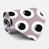 Grappige Monsters Fun Op Maat Gemaakte Das (Opgerold)