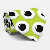 Grappige Monsters Leuk Maanbare Kraagstropdas Stropdas (Opgerold)