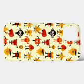 Grappige monsters patroon Case-Mate iPhone case (Achterkant (horizontaal))