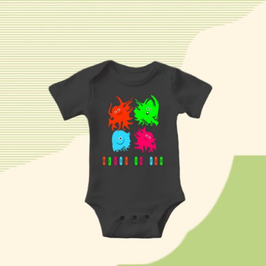 Grappige monsters romper