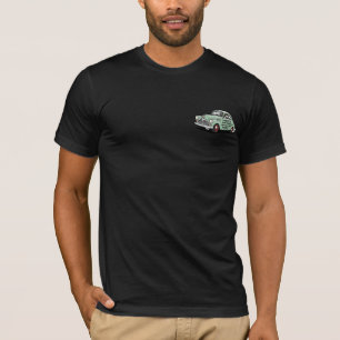 Grappige monteur kon remmen van auto niet reparere t-shirt