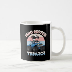 Grappige Moo-nster Truck Koe Vrachtwagen Besturen Koffiemok