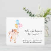 Grappige & Mooie Verjaardagskaart Kaart (Staand voorkant)