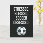 Grappige Mooie Voetbal Kaarten Kinderen Sport Kids (Gele Bloem)