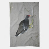 Grappige Moorhen Neem een strik keukenhanddoek (Verticaal)