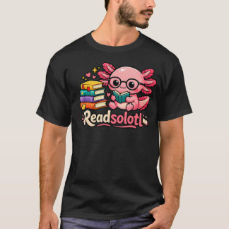 Grappige Mop Uitgelezen Axolotl Boeken Axolotl Lie T-shirt
