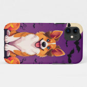 Grappige Mopshagedis Halloween Onhandige Boe Pup E Case-Mate iPhone Case (Achterkant (horizontaal))