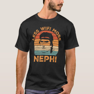 Grappige Mormon Missionary LDS Minder Wifi Meer Ne T-shirt