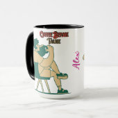 Grappige Morning Coffee Cup voor liefhebbers van c Mok (Voorkant links)