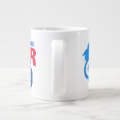 Grappige Morning Coffee Gamer God Bow Down Humor M Grote Koffiekop (Achterkant)