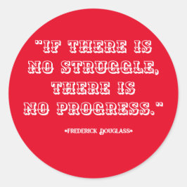 Grappige motivatie en inspirerend quotes ronde sticker