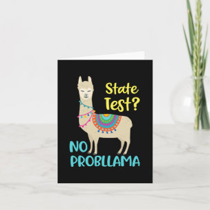 Grappige Motivatie staat testdag voor studenten Kaart