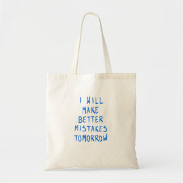 Grappige Motiverende Boodschappentas Tote Bag