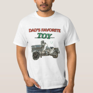 Grappige Motor Daders Favoriete Speelgoed Vaderdag T-shirt
