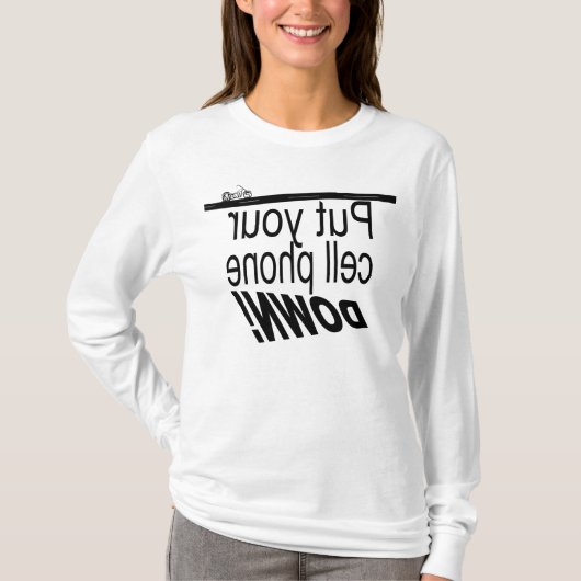 Grappige Motor T-shirt - Serieus (Voorkant)