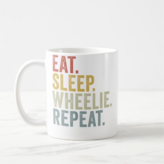 Grappige motorfiets koffiemok (Links)