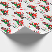 Grappige Motorfiets Motorcross Gift Cadeaupapier (Hoek)