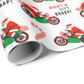 Grappige Motorfiets Motorcross Gift Cadeaupapier (Rol Hoek)