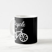 Grappige Mountainbike Koffiemok (Voorkant links)