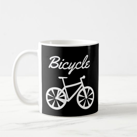 Grappige Mountainbike Koffiemok (Links)