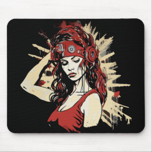 Grappige mousse pads voor Halloween feest Muismat