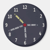 Grappige Moveout Oproep Moeder Memo aangepaste tek Magneet (Voorkant)