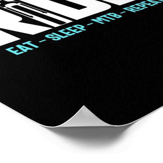 Grappige MTB offerte MTB offertes Poster (Hoek)