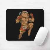 Grappige Muay Thai Capybara Thaise Boksen Martial Muismat (Met muis)