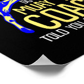 Grappige Muay Thai Coach Boksen Design Poster (Hoek)