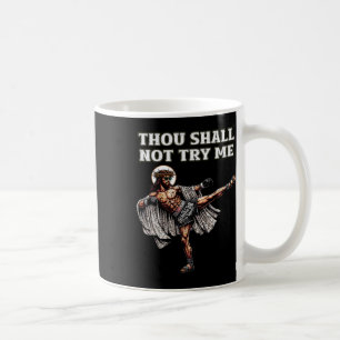Grappige Muay Thai Heer Jezus Thaise Boksen Kickbo Koffiemok