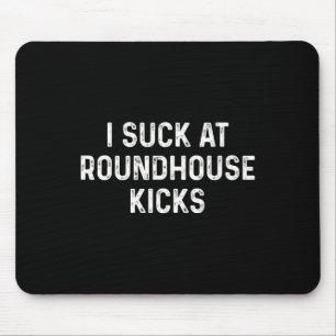Grappige Muay Thai Kickboksen Rond schop Muismat