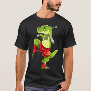 Grappige Muay Thai T-rex - Thais Boksen T-shirt