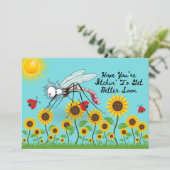 Grappige mug krijgen beter Binnenkort platte Kaart (Staand voorkant)