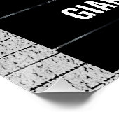 Grappige Mugshot Gezocht Aangepaste Naam & Tekst P Perfect Poster (Hoek)