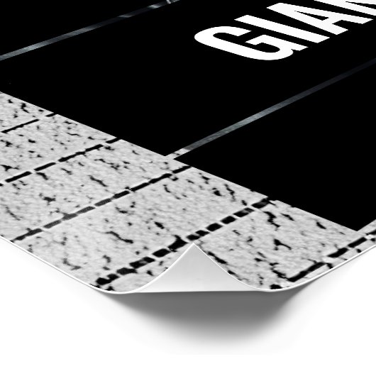 Grappige Mugshot Gezocht Aangepaste Naam & Tekst P Perfect Poster (Hoek)