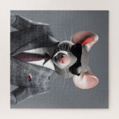 grappige muis cartoon legpuzzel (Horizontaal)