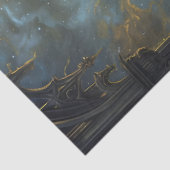 Grappige muis met een pet tissuepapier (Detail)